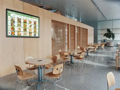 school menu digital sign school menu digital sign