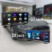 Zaslon za ukrivljeno palico